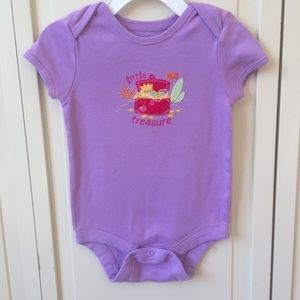 Baby GAP Purple Onesie 18 months